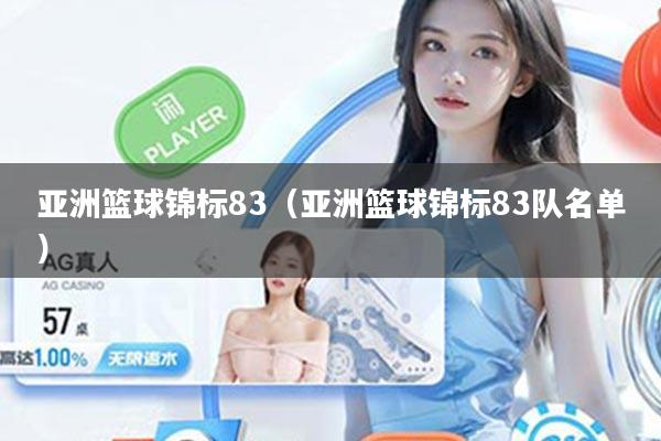 亚洲篮球锦标83（亚洲篮球锦标83队名单）